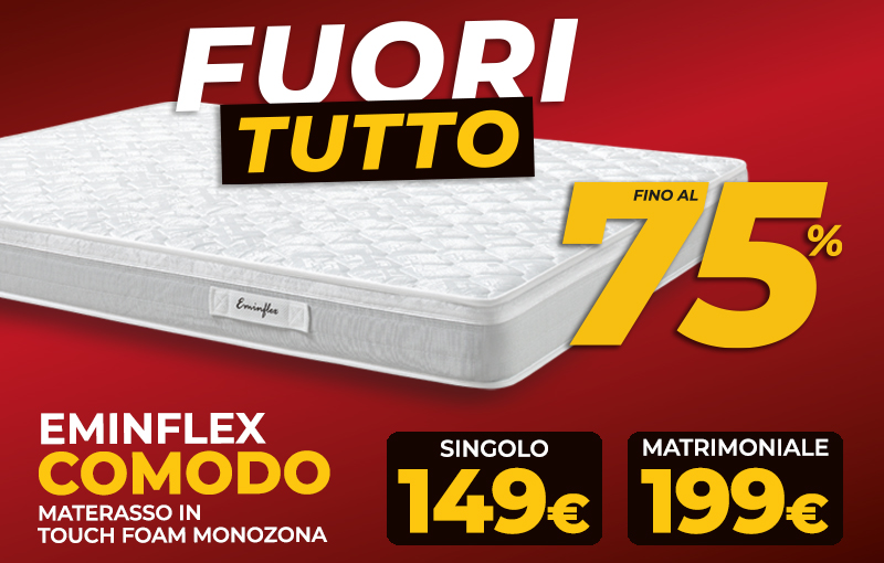 Materasso Comodo scontato del 75%
