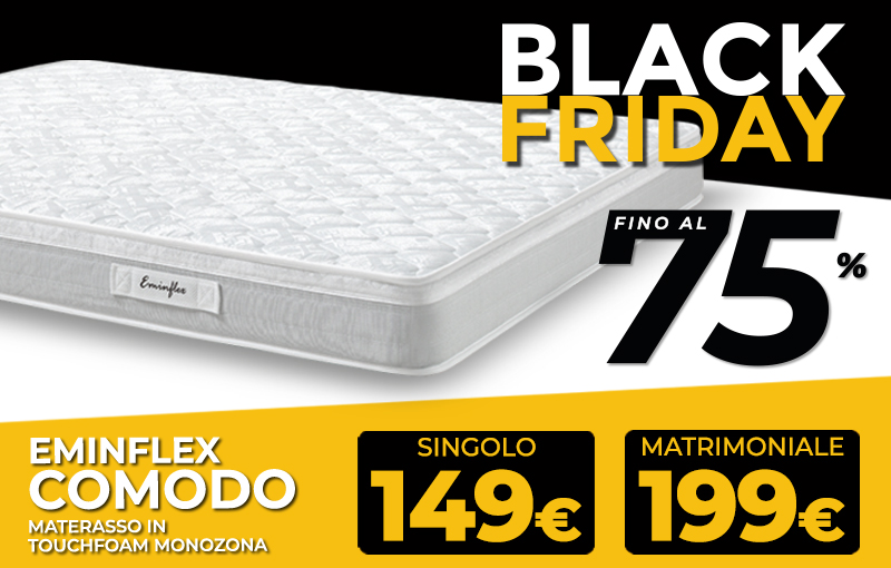 Materasso Comodo scontato del 75%