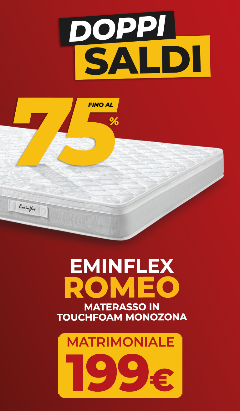 Eminflex offerta materasso Romeo matrimoniale