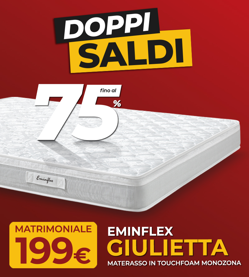 Eminflex offerta materasso matrimoniale Giulietta