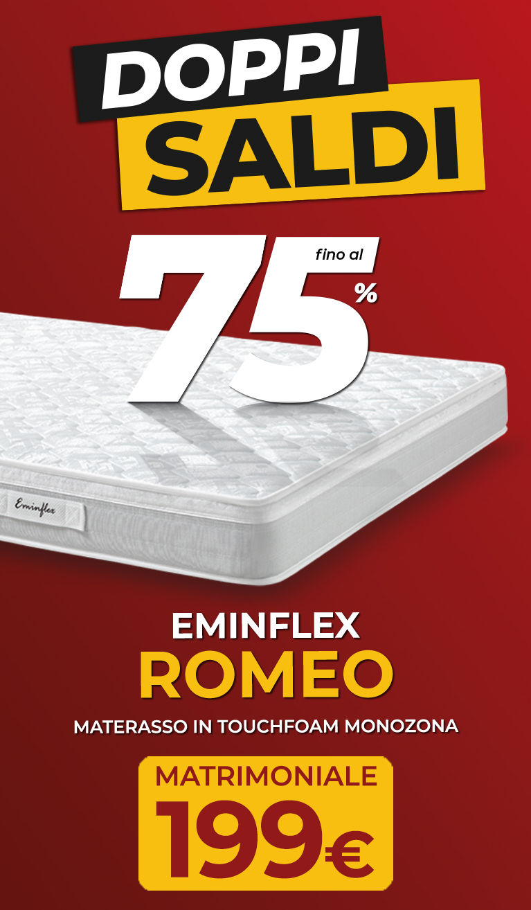 Eminflex offerta materasso Giulietta matrimoniale