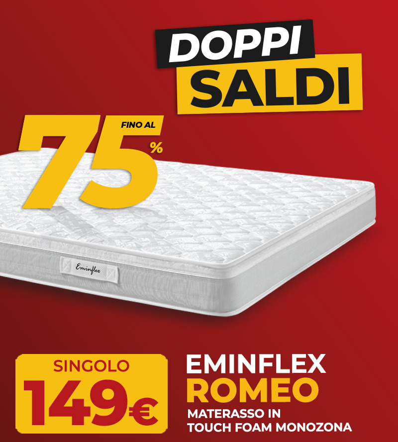 Eminflex offerta materasso Romeo singolo
