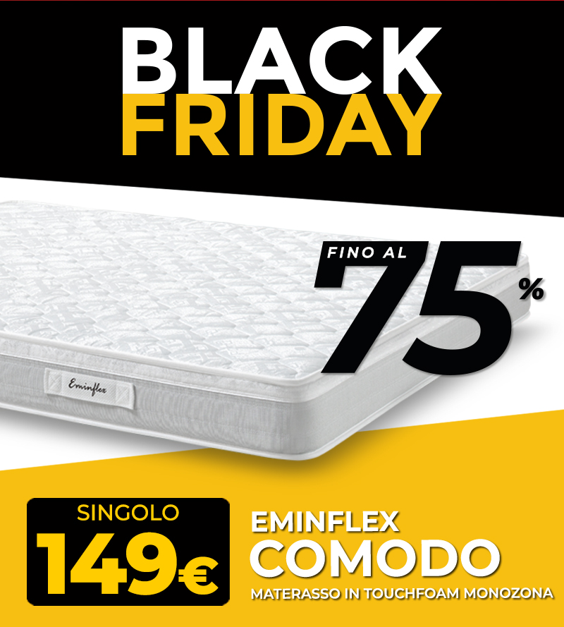 Eminflex offerta materasso Comodo singolo