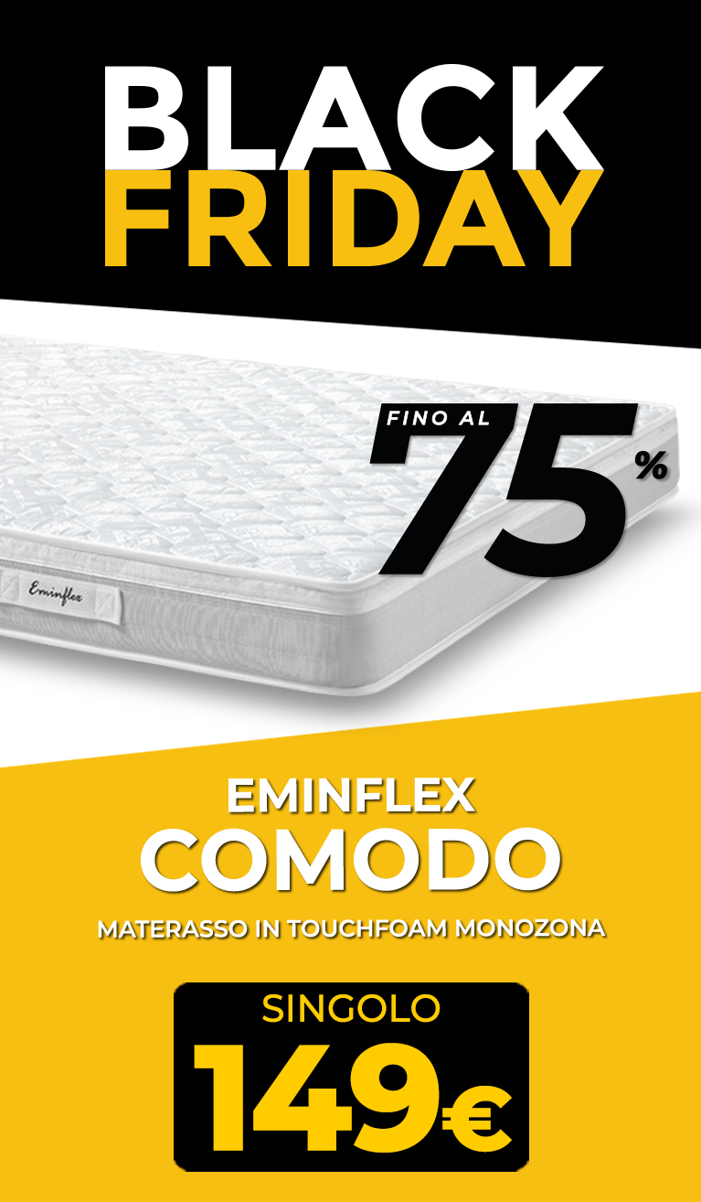 Eminflex offerta materasso Comodo singolo
