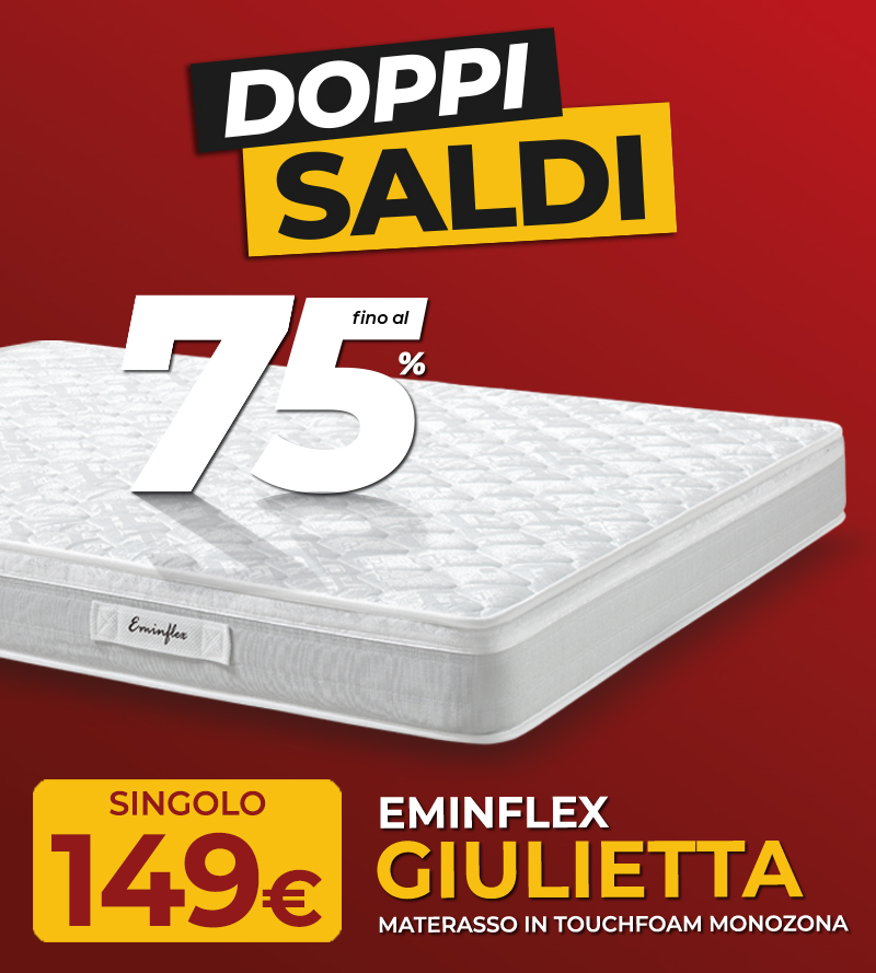 Eminflex offerta materasso Giulietta singolo