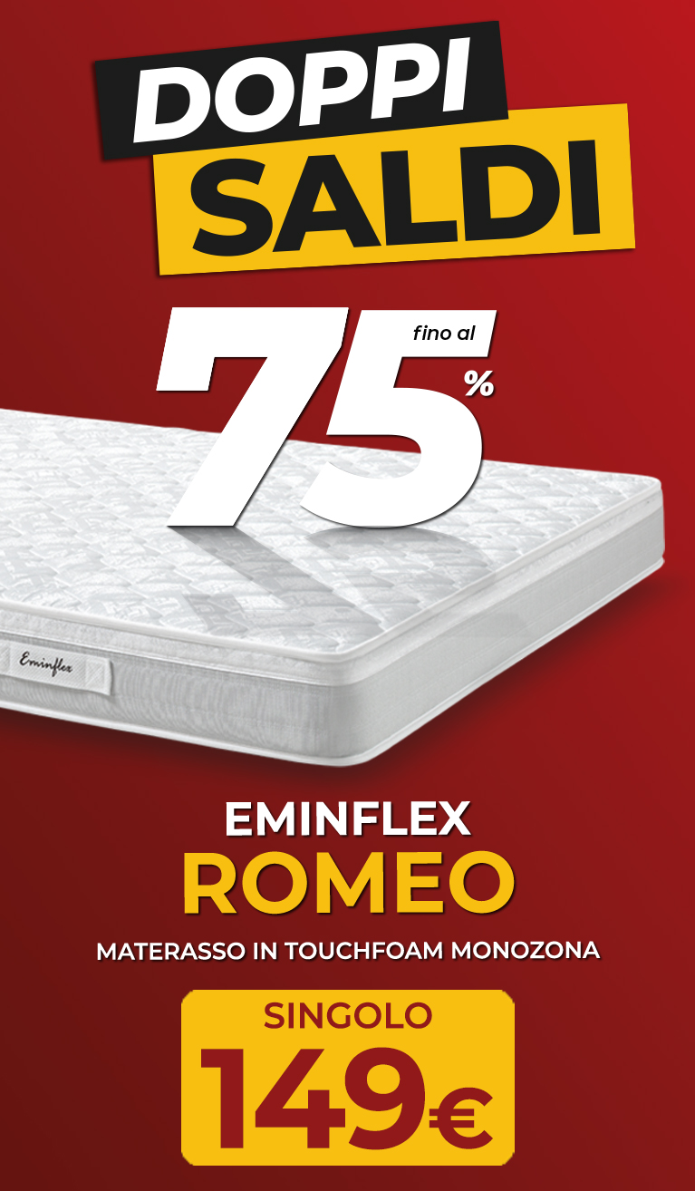 Eminflex offerta materasso Giulietta singolo