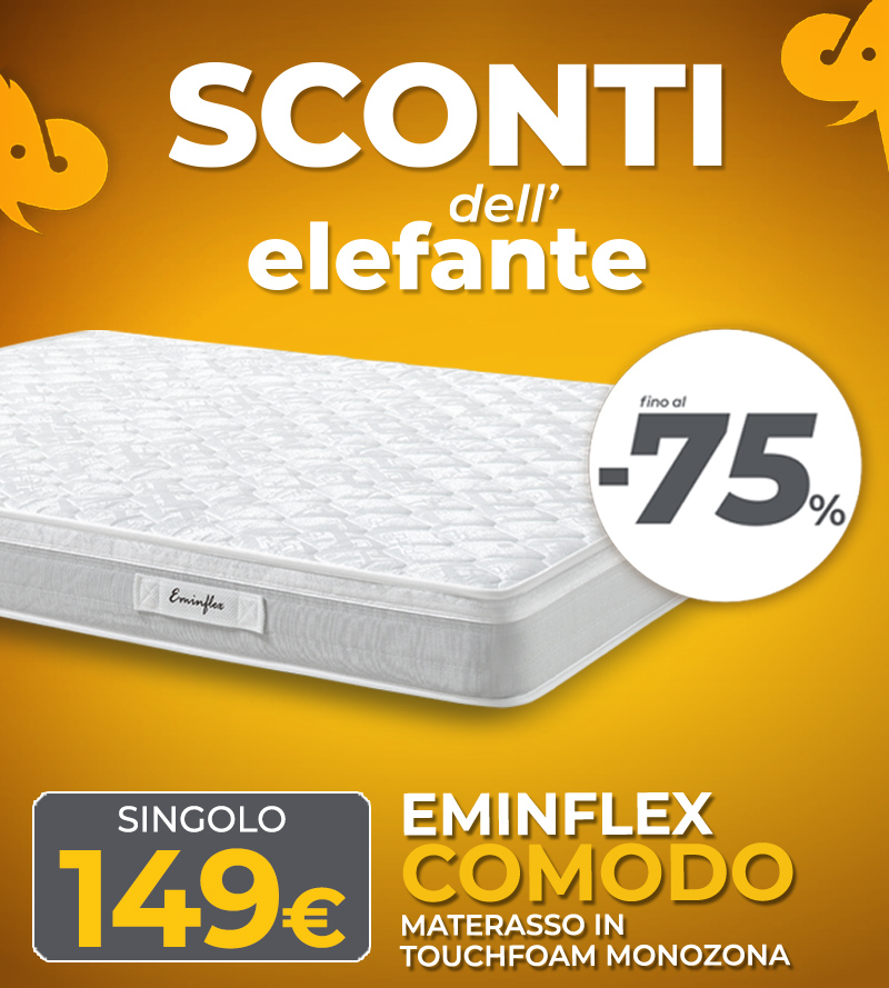 Eminflex offerta materasso Comodo singolo